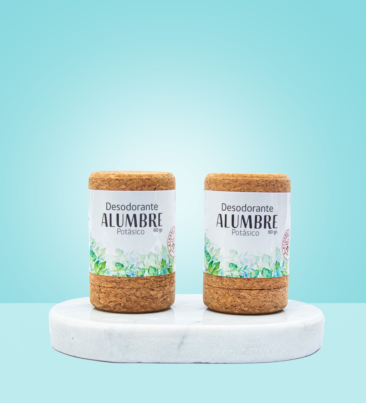 Pack de 2 Desodorantes alumbre versión+ Eco HBM con un 13% de descuento!