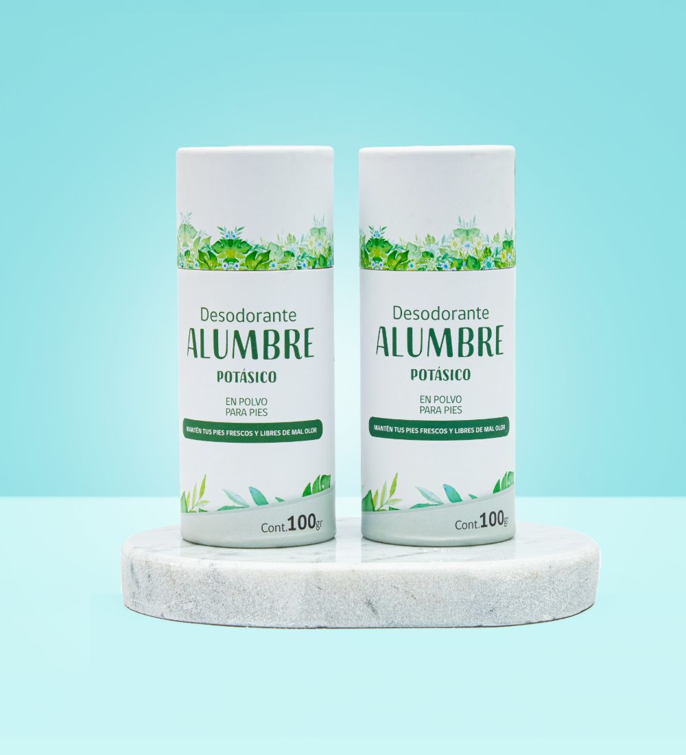 Pack de 2 Polvos de Alumbre HBM con 15% de descuento