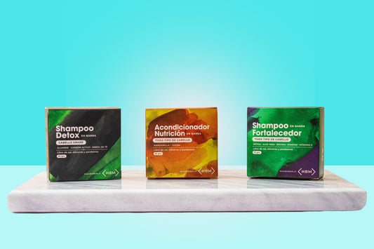Pack Capilar Detox- Fortalece y Nutre en barra