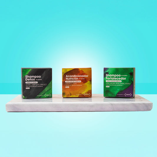 Pack Capilar Detox- Fortalece y Nutre en barra