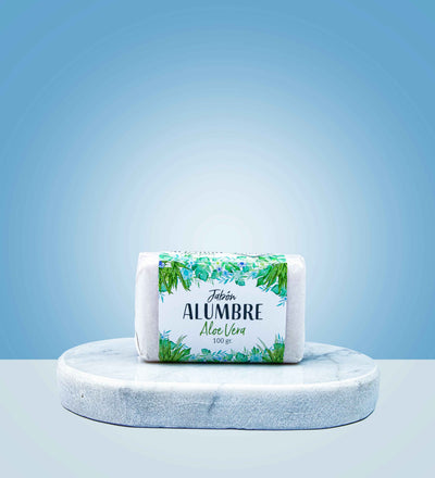 Jabón Piedra Alumbre Aloe Vera