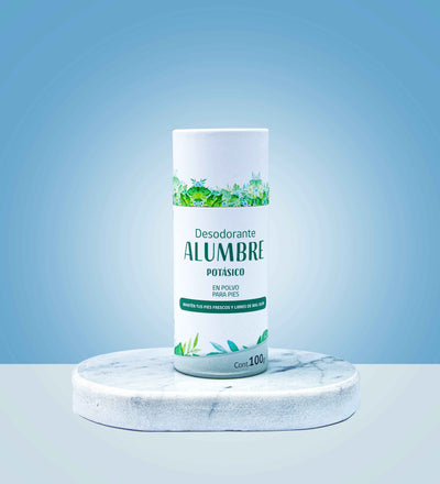 Polvo de Alumbre para Pies