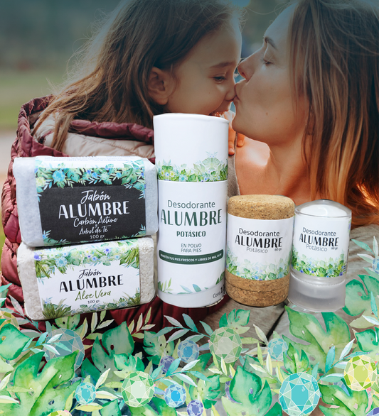 Pack Alumbre para mamá – Rutina completa, natural y efectiva